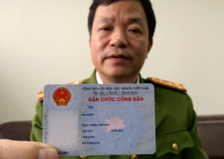 Bộ Công an công bố 21 thủ tục cấp, đổi thẻ Căn cước công dân