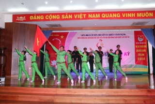 Some pictures of the propaganda contest Revolutionary songs celebrate the Party Congress at all levels 2015-2020 level TCT of 28 Da Nang Joint Stock Company